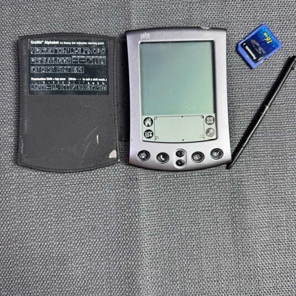 Palm Pilot M500 Portable HandHeld Device PDA - No charger cannot test w/ Stylus
